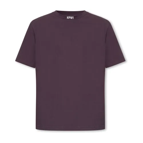 Heron Preston , T-Shirts ,Purple male, Sizes: