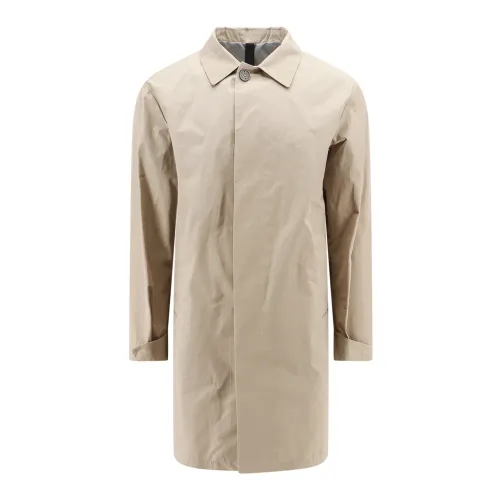 Hevo , Beige Men's Jackets & Coats ,Beige male, Sizes: