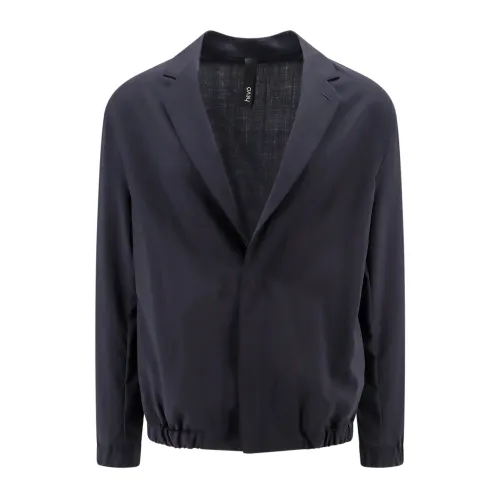 Hevo , Blue Wool Jackets & Coats ,Blue male, Sizes: