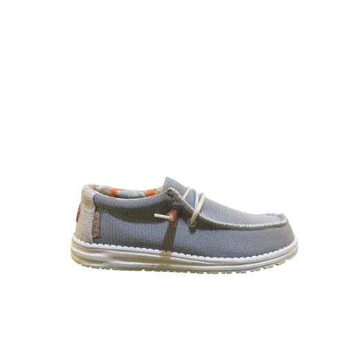 Hey Dude , Sailor Shoes ,Gray male, Sizes:
