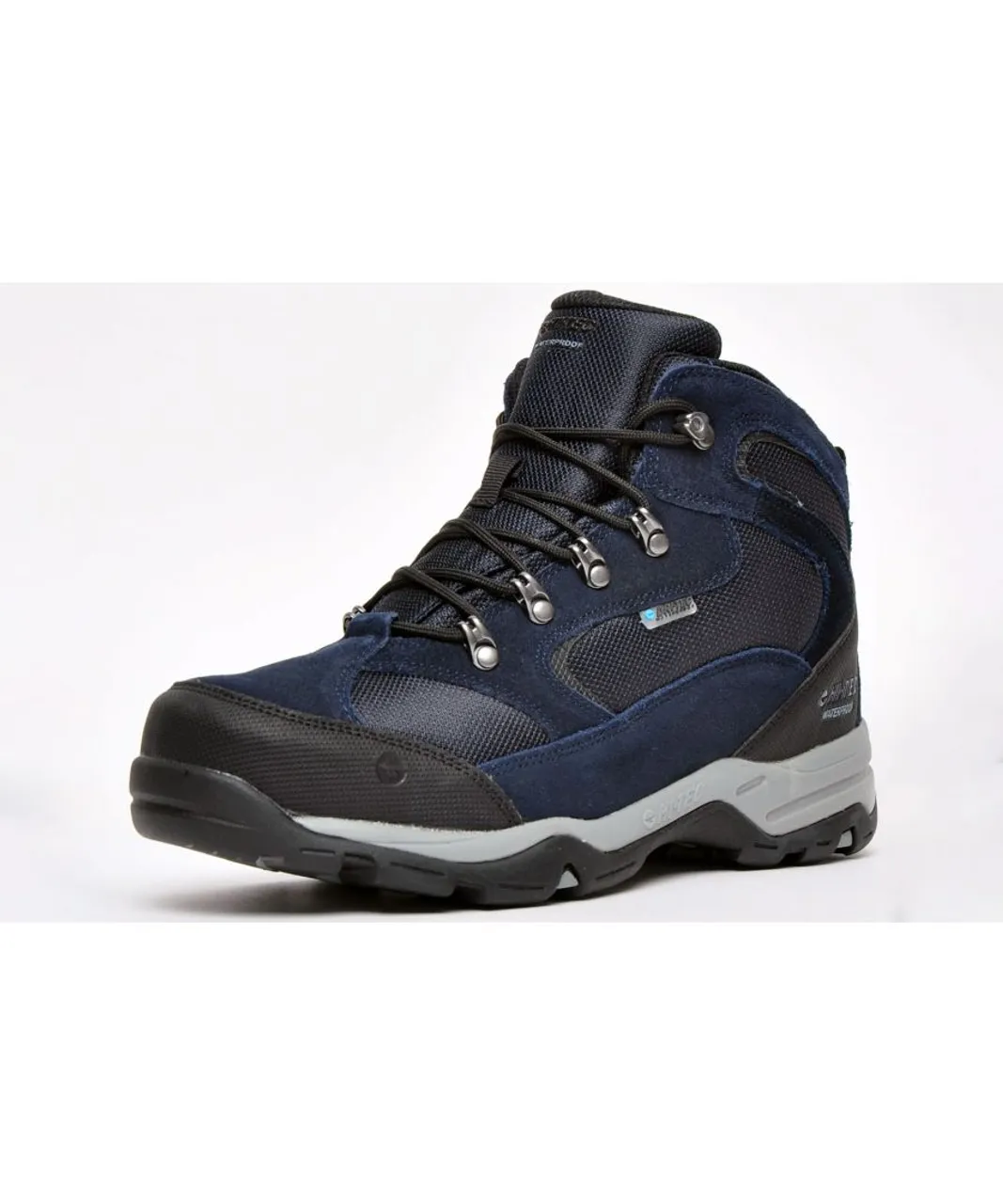 Hi-Tec Storm Mens Hiking Boot - Navy Leather