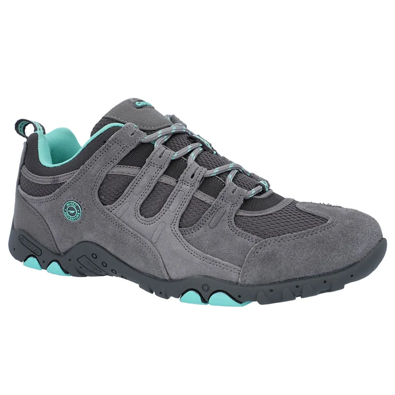 Hi-Tec Womens Quadra Walking Shoes (Grey)