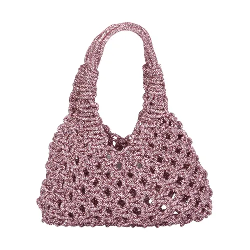Hibourama , Luxurious bag by Hibourama, ,Pink female, Sizes: ONE SIZE