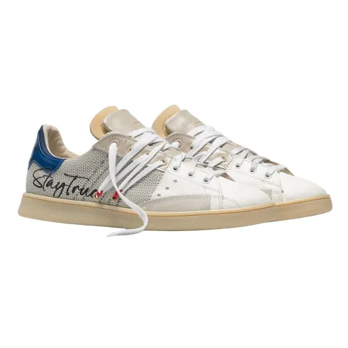 Hidnander , Vintage Low Top Sneakers with Unexpected Details ,Multicolor male, Sizes:
