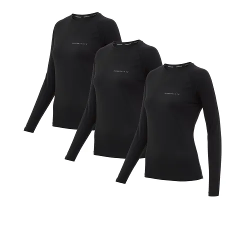 Higher State L/S Crew Women's Running Top (3 Pack)