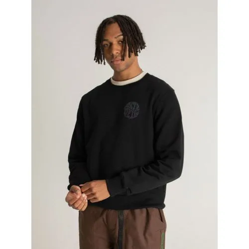 Hikerdelic Mens Black High Minded Sweatshirt