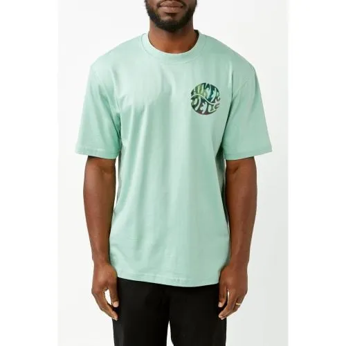 Hikerdelic Mens Jade Green High Minded Short Sleeve T-Shirt