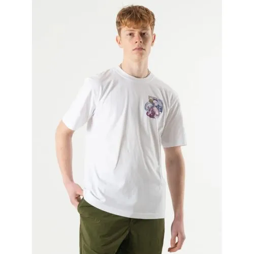Hikerdelic Mens White Sporeswear T-Shirt