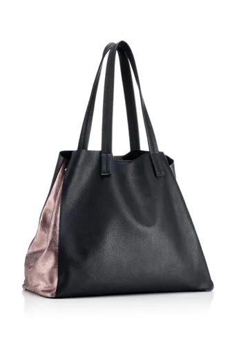Hill & How Womens Large Tote Shoulder Bag Black (Black