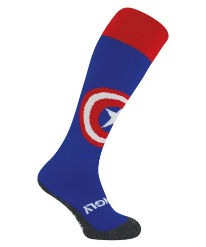 Hingly Boys Captain America Long Socks for Sport