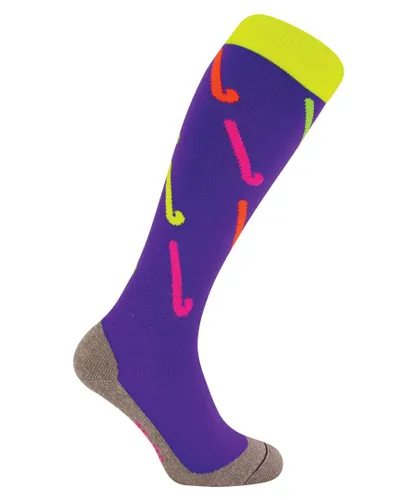 Hingly Womens Hockey Socks with Cool Stick Designs