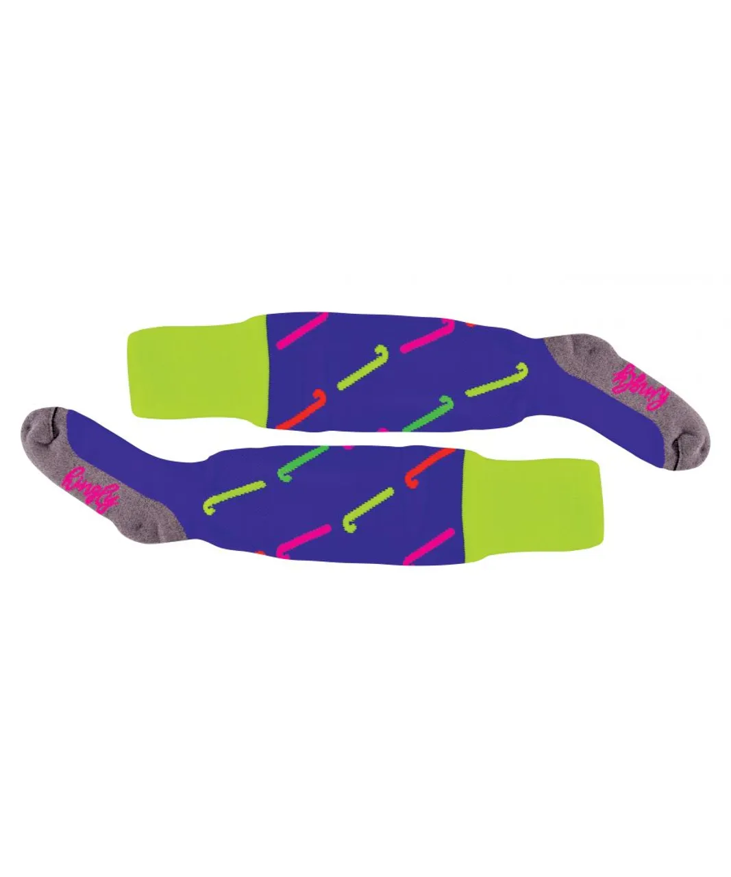 Hingly Womens Hockey Socks with Cool Stick Designs