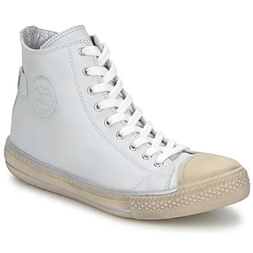 Hip  LOUGO  boys's Children's Shoes (High-top Trainers) in White