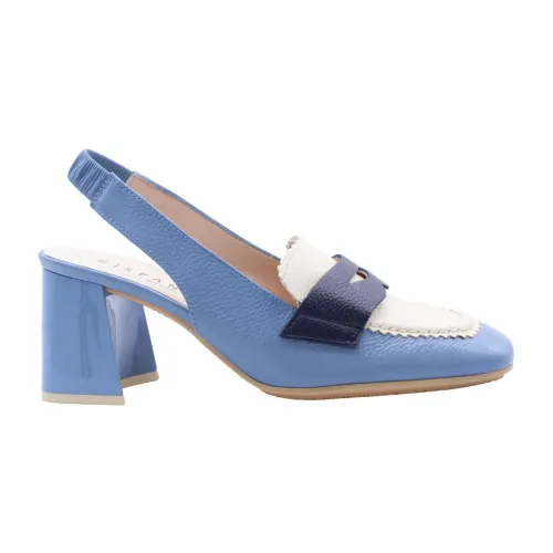 Hispanitas , Arminon Slingback Shoes ,Blue female, Sizes: