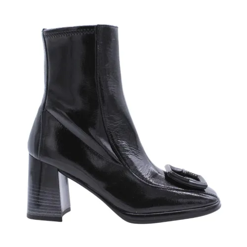Hispanitas , Candia Heeled Boots - Stylish and Comfortable ,Black female, Sizes: