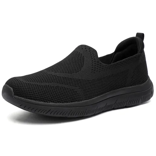 HKR Womens Trainers Slip on Comfortable Nursing Work Shoes