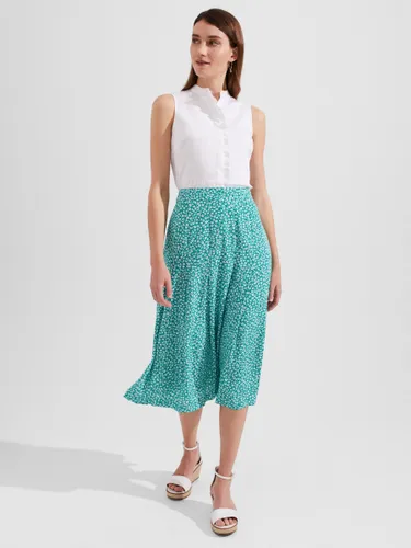 Hobbs Dianne Midi Skirt, Green - Green - Female