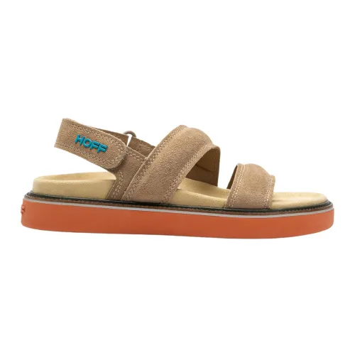 Hoff , Flat Sandals ,Beige female, Sizes: