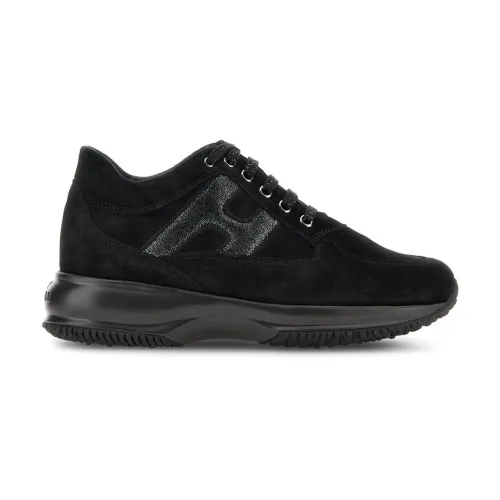 Hogan , B999 Casual Shoes ,Black female, Sizes: