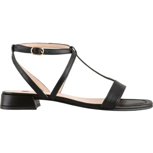 Högl , Black Flat Sandals for Women ,Black female, Sizes: