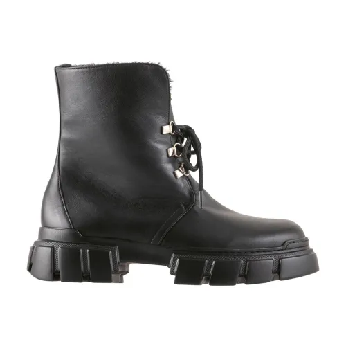 Högl , Black Winter Ankle Boots ,Black female, Sizes: