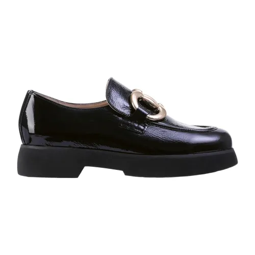 Högl , Black Womens Loafers ,Black female, Sizes: