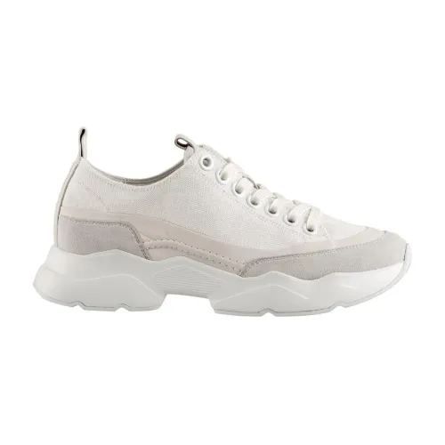 Högl , Casual Closed Toe Wedge Sneakers ,Beige female, Sizes: