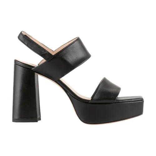 Högl , Elevate Your Summer Style with Chic Black Sandals ,Black female, Sizes: