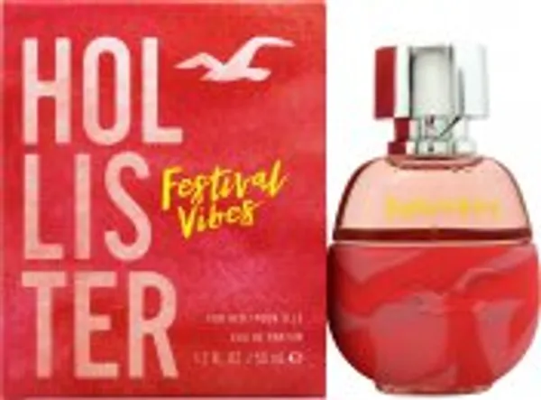 Hollister Festival Vibes For Her Eau de Parfum 50ml Spray