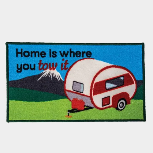 'Home Is Where You Park It' Mat