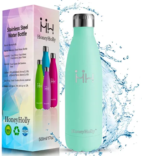 HoneyHolly Stainless Steel Water Bottle
