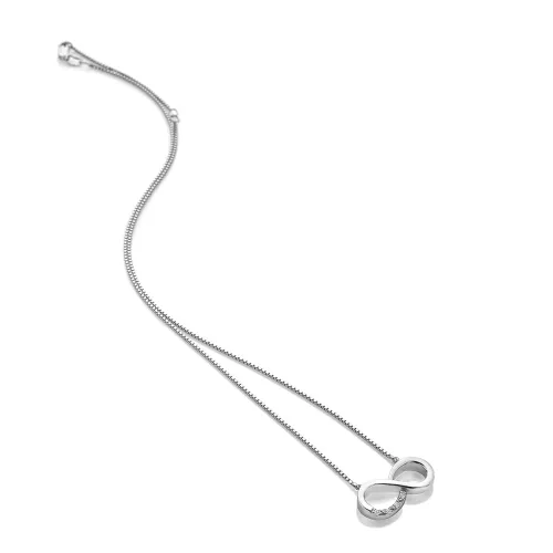 Hot Diamonds Much Loved Sterling Silver Infinity Pendant