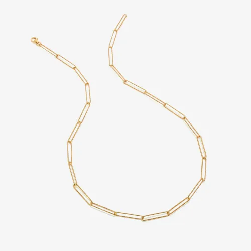 Hot Diamonds X Jac Jossa Embrace Link Twisted Wired Chain Necklace CH111