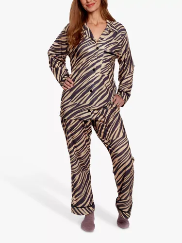 HotSquash Premium Jersey Pyjama Set - Animal Stripe - Female