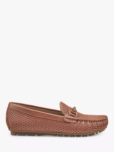 Hotter Nerissa Driver Style Moccasins - Rich Tan - Female