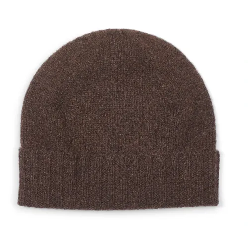 Howard London , Fred Cashmere Beanie Brown ,Brown male, Sizes: ONE
