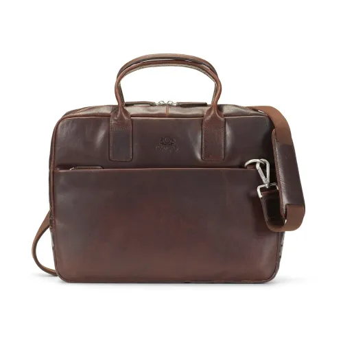 Howard London , Laptop Bag Stanley ,Brown male, Sizes: ONE SIZE