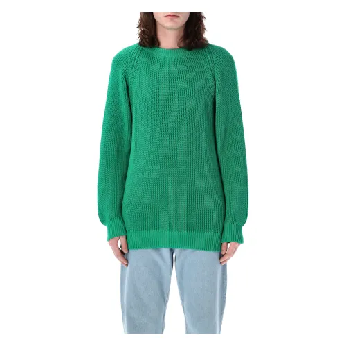 Howlin' , Men's Clothing Knitwear Green Ss24 ,Green male, Sizes: