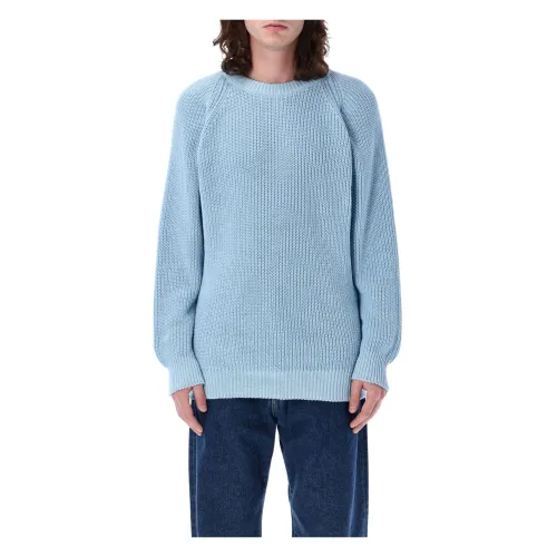Howlin' , Men's Clothing Knitwear Light Blue Ss24 ,Blue male, Sizes: