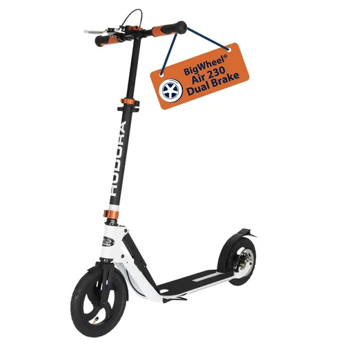 HUDORA BigWheel Air 230 Scooter - Kick scooter with/without