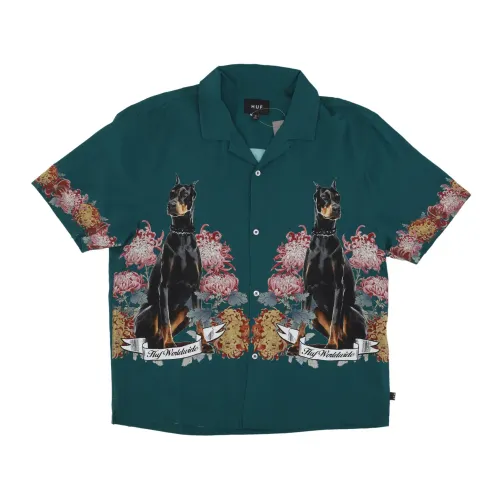 HUF , Best Boys Resort Shirt ,Multicolor male, Sizes: