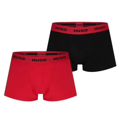 Hugo 3 Pack Boxer Shorts - Black