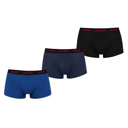Hugo 3 Pack Boxer Shorts - Blue