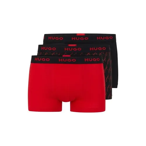 Hugo 3 Pack Boxer Shorts - Red