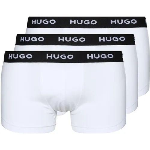Hugo 3 Pack Boxer Shorts - White