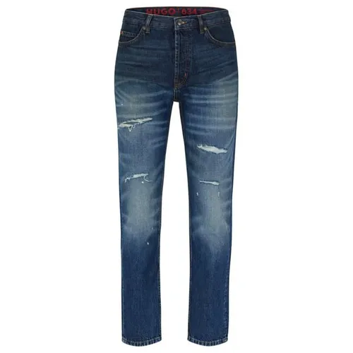 Hugo 634 Ripped Jeans - Blue