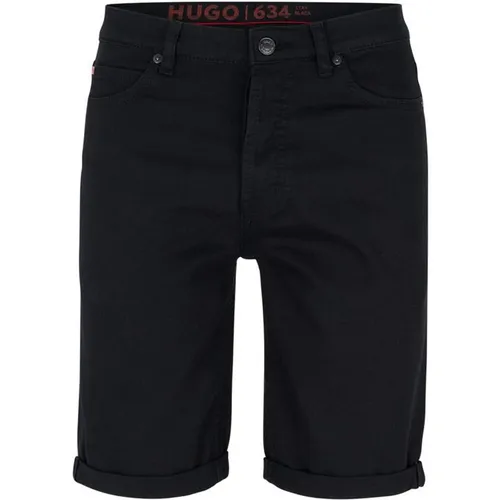 Hugo 634 Tapered Shorts - Black
