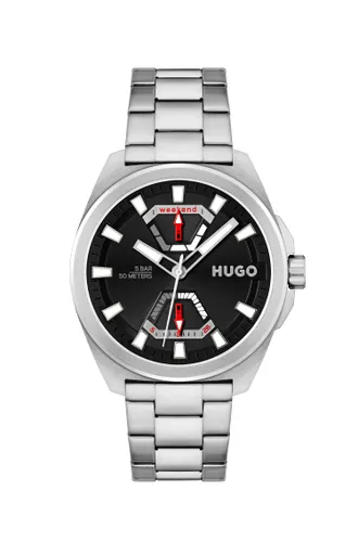 HUGO Analogue Multifunction Quartz Watch for Men with