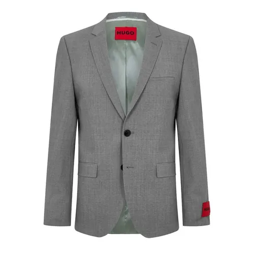 Hugo Arti232X Plain Suit Jacket - Grey