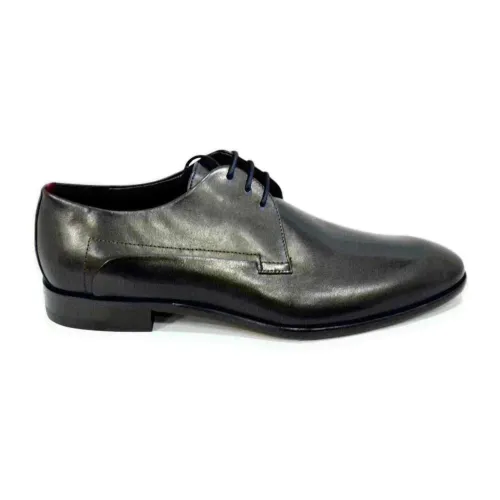 Hugo Boss , Appeal Derb Shoes in leather 50383528 ,Blue male, Sizes:
